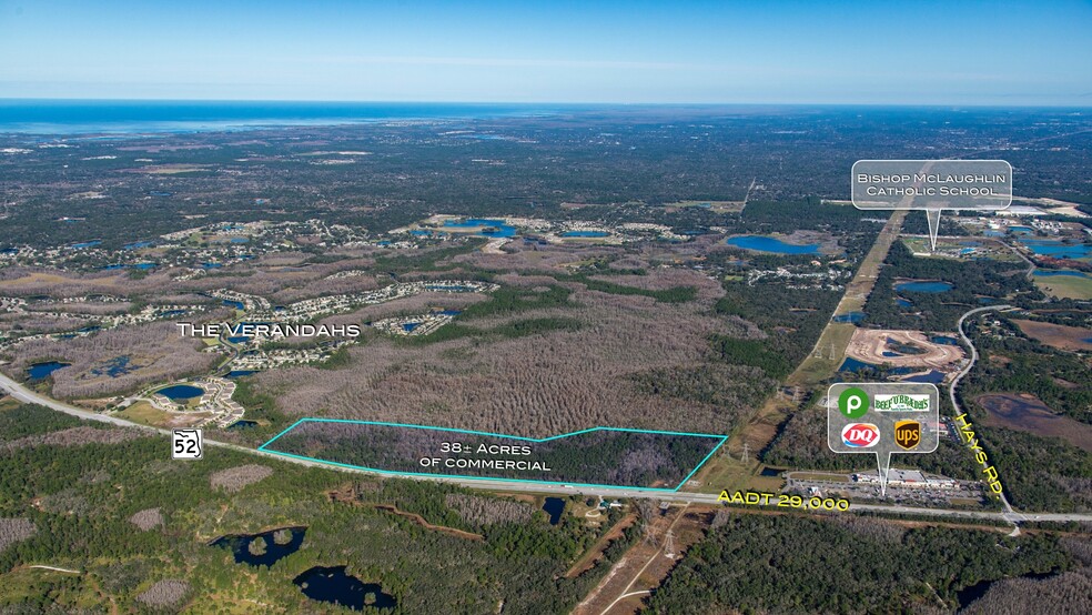 14833 State Road 52, Hudson, FL for sale - Aerial - Image 1 of 8