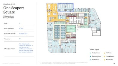 25-29 Northern Ave, Boston, MA for lease Floor Plan- Image 1 of 1