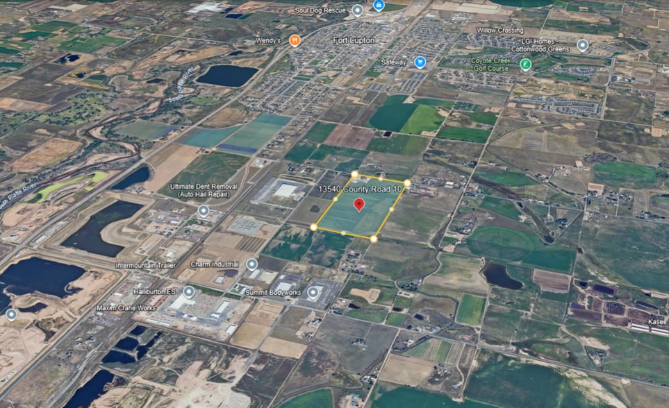 13540 County Road 10, Fort Lupton, CO for sale - Aerial - Image 2 of 4