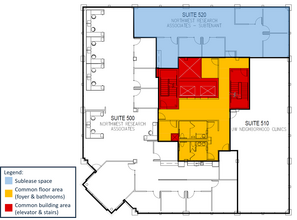 1100 NE 45th St, Seattle, WA for lease Floor Plan- Image 1 of 2