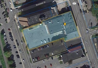 108 S 2nd St, Fulton, NY - AERIAL  map view