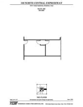 100 N Central Expy, Richardson, TX for lease Floor Plan- Image 1 of 6