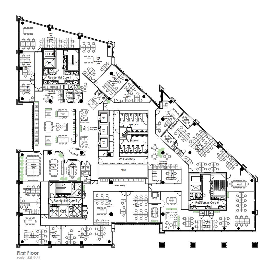 3 Orchard Pl, London for lease Floor Plan- Image 1 of 1