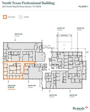 2817 S Mayhill Rd, Denton, TX for lease Floor Plan- Image 1 of 2