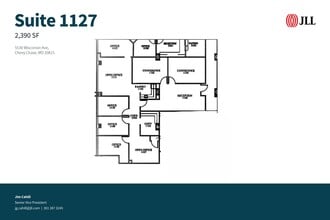 5530 Wisconsin Ave, Chevy Chase, MD for lease Floor Plan- Image 1 of 1