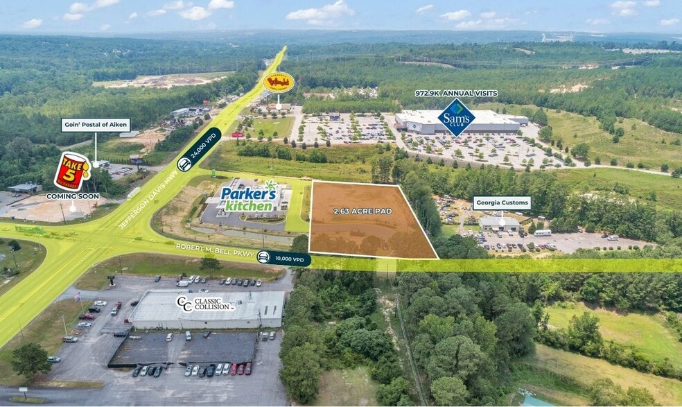 140 Jefferson Davis Hwy, Aiken, SC for sale - Building Photo - Image 3 of 21