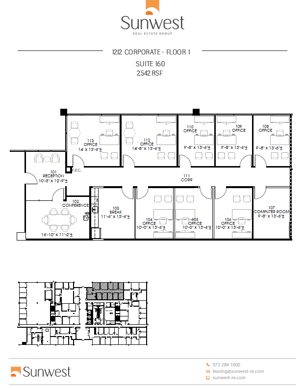 1212 Corporate Dr, Irving, TX for lease Floor Plan- Image 1 of 1