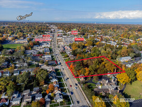 4615 Mayfield Rd, South Euclid, OH - aerial  map view