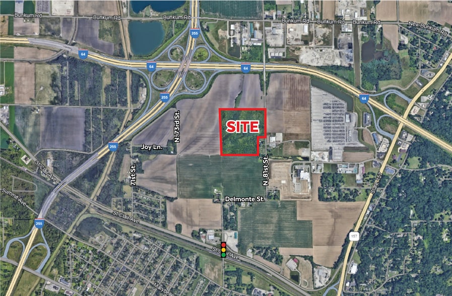 N 81st St, East Saint Louis, IL for sale - Aerial - Image 1 of 2