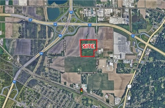 N 81st St, East Saint Louis, IL - AERIAL  map view