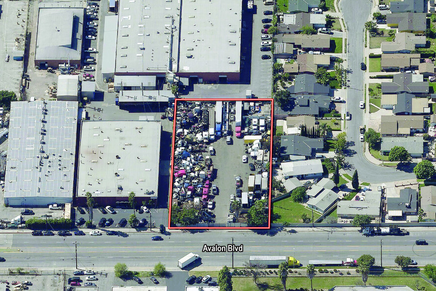 14101 S Avalon Blvd, Los Angeles, CA for lease - Aerial - Image 1 of 2