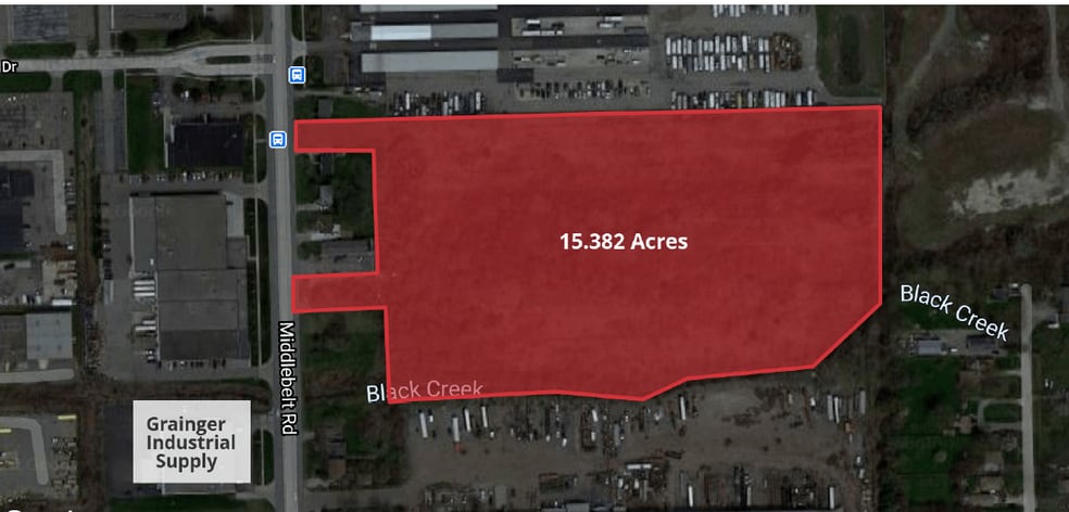 6785 Middlebelt Rd, Romulus, MI for sale - Aerial - Image 1 of 1