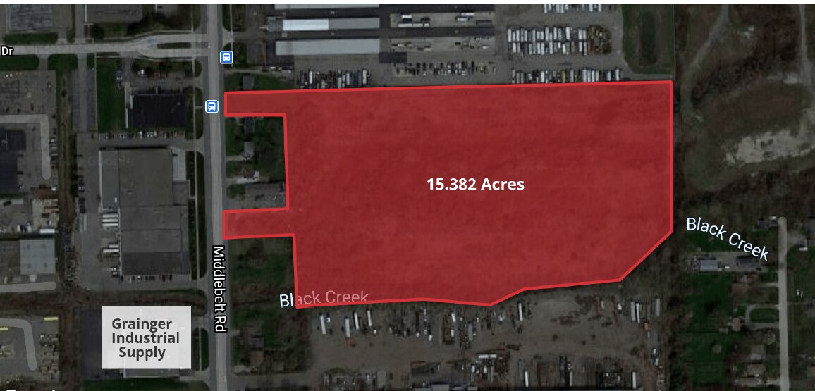 6785 Middlebelt Rd, Romulus, MI for sale Aerial- Image 1 of 1