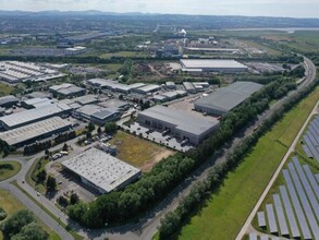 Tenth Avenue, Deeside, CLW - aerial  map view