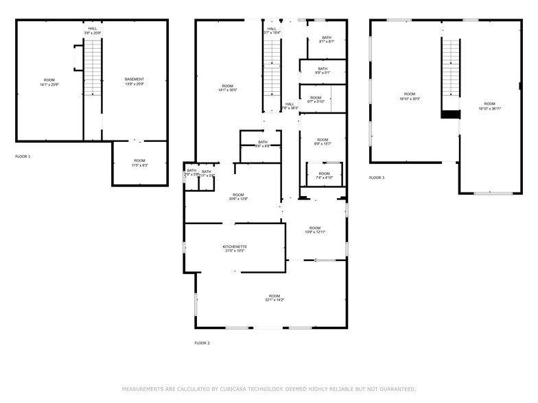 3335 N 16th St, Phoenix, AZ for lease - Typical Floor Plan - Image 2 of 5