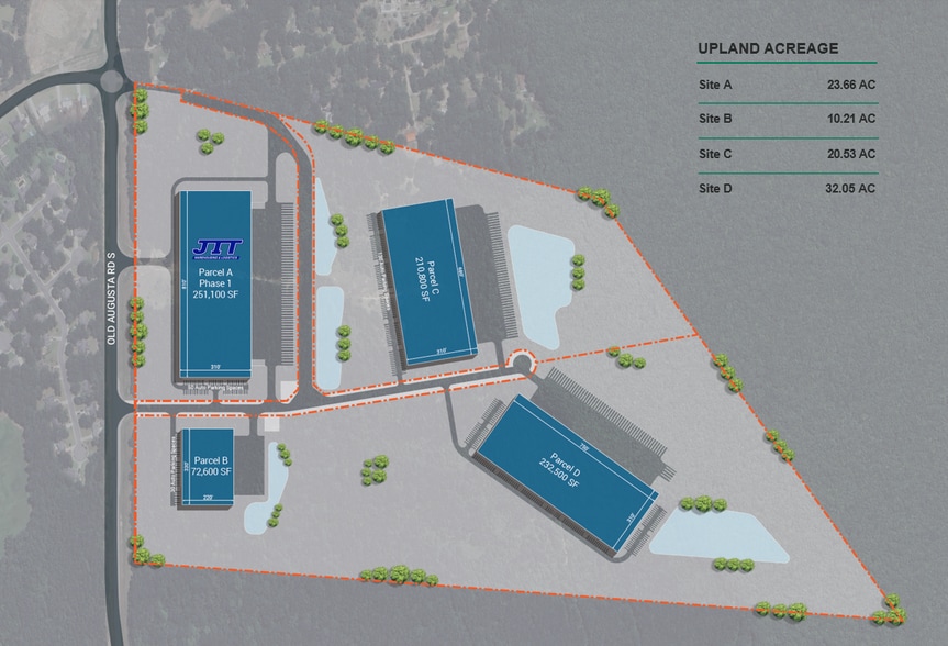 0 Old Augusta Rd, Rincon, GA for sale - Site Plan - Image 2 of 2