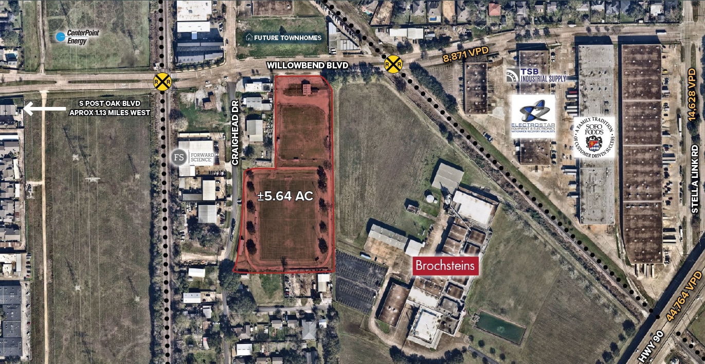 4113 Willowbend Blvd, Houston, TX for sale Aerial- Image 1 of 4