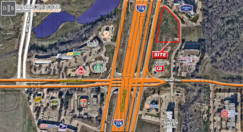 Neq Of I-35 & Westport, Fort Worth, TX for sale - Building Photo - Image 1 of 2