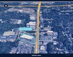 9520 Baltimore Ave, College Park, MD - AERIAL map view