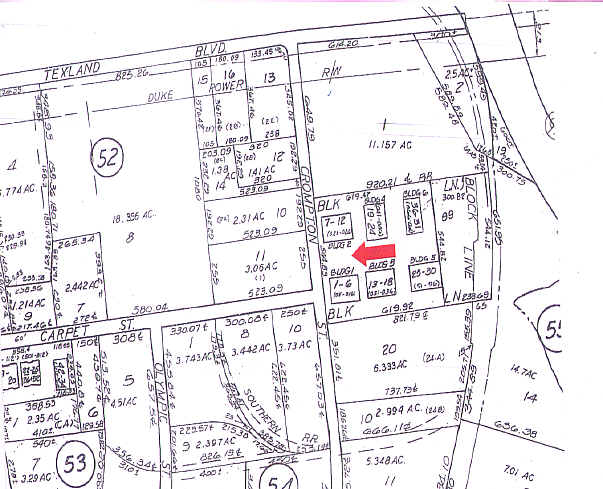 440-450 Crompton St, Charlotte, NC for sale - Plat Map - Image 2 of 7