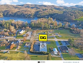 1226-1242 Old US 25 Hwy, Zirconia, NC - AERIAL map view - Image1