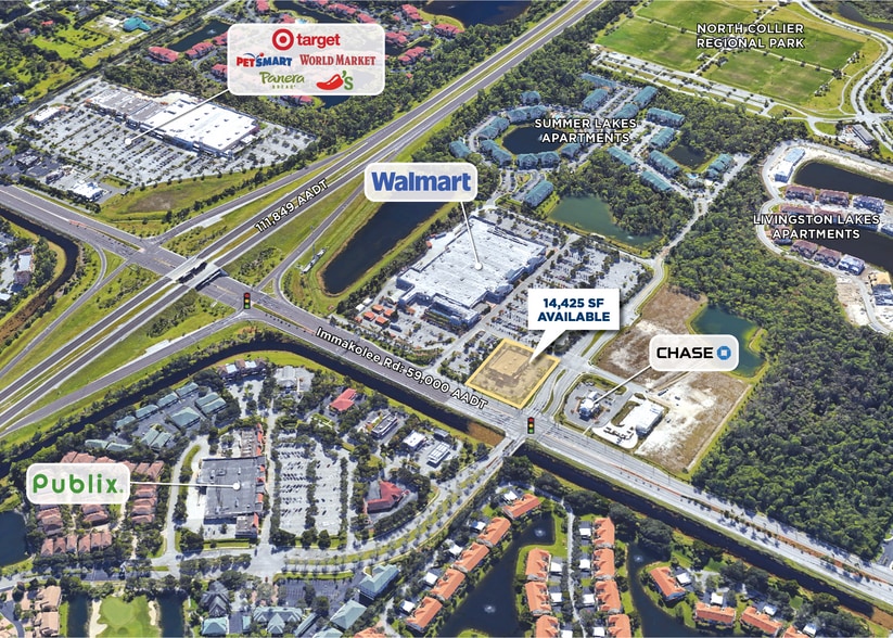 5410 Immokalee Rd, Naples, FL for lease - Aerial - Image 2 of 2