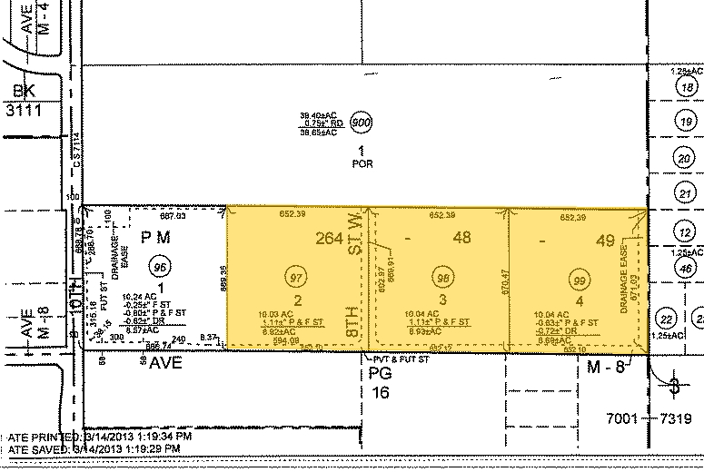 Cor Ave M8 8th St W, Palmdale, CA for sale - Building Photo - Image 2 of 2