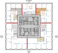620 Newport Center Dr, Newport Beach, CA for lease Floor Plan- Image 1 of 1