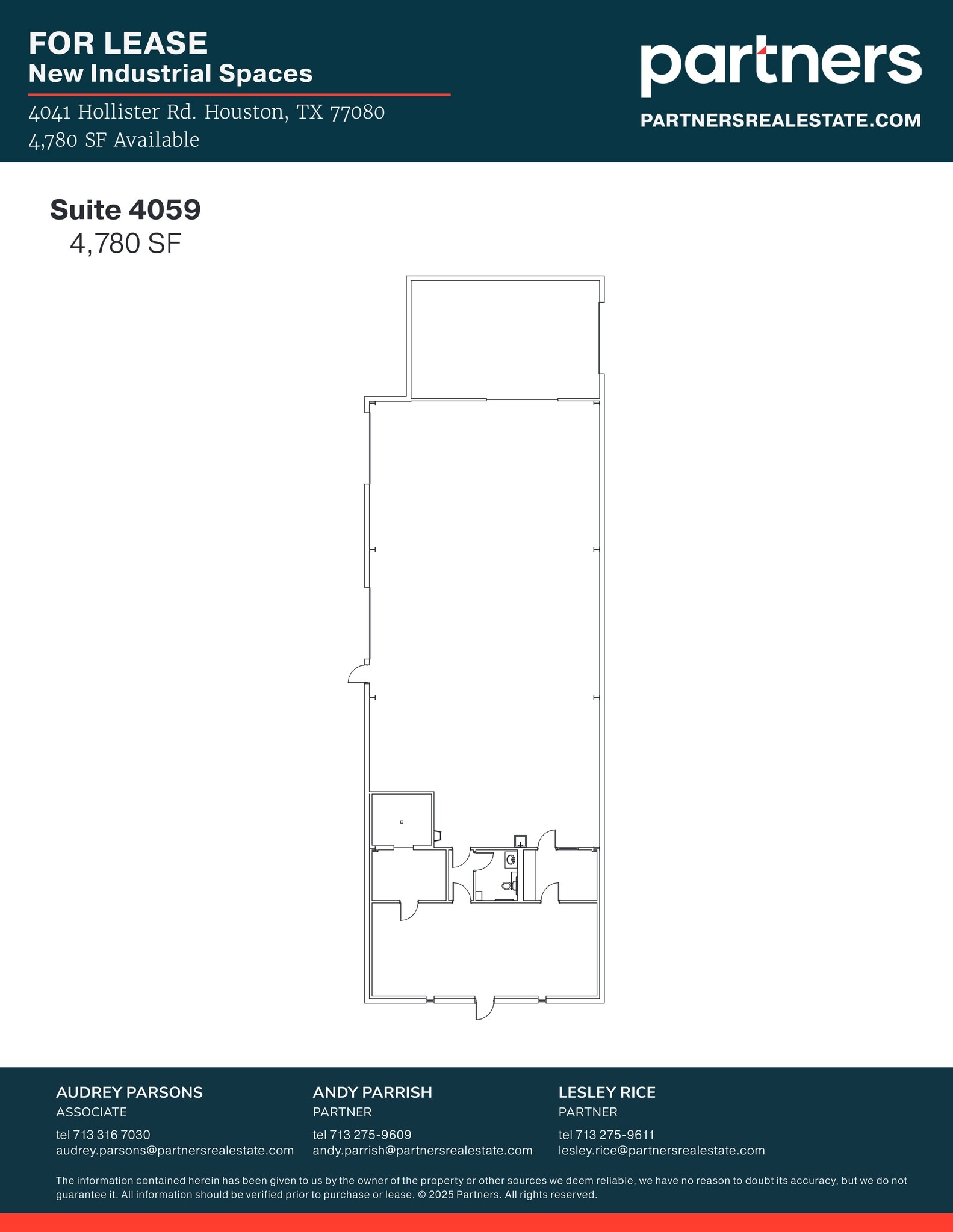 4041-4071 Hollister Rd, Houston, TX for lease Site Plan- Image 1 of 1