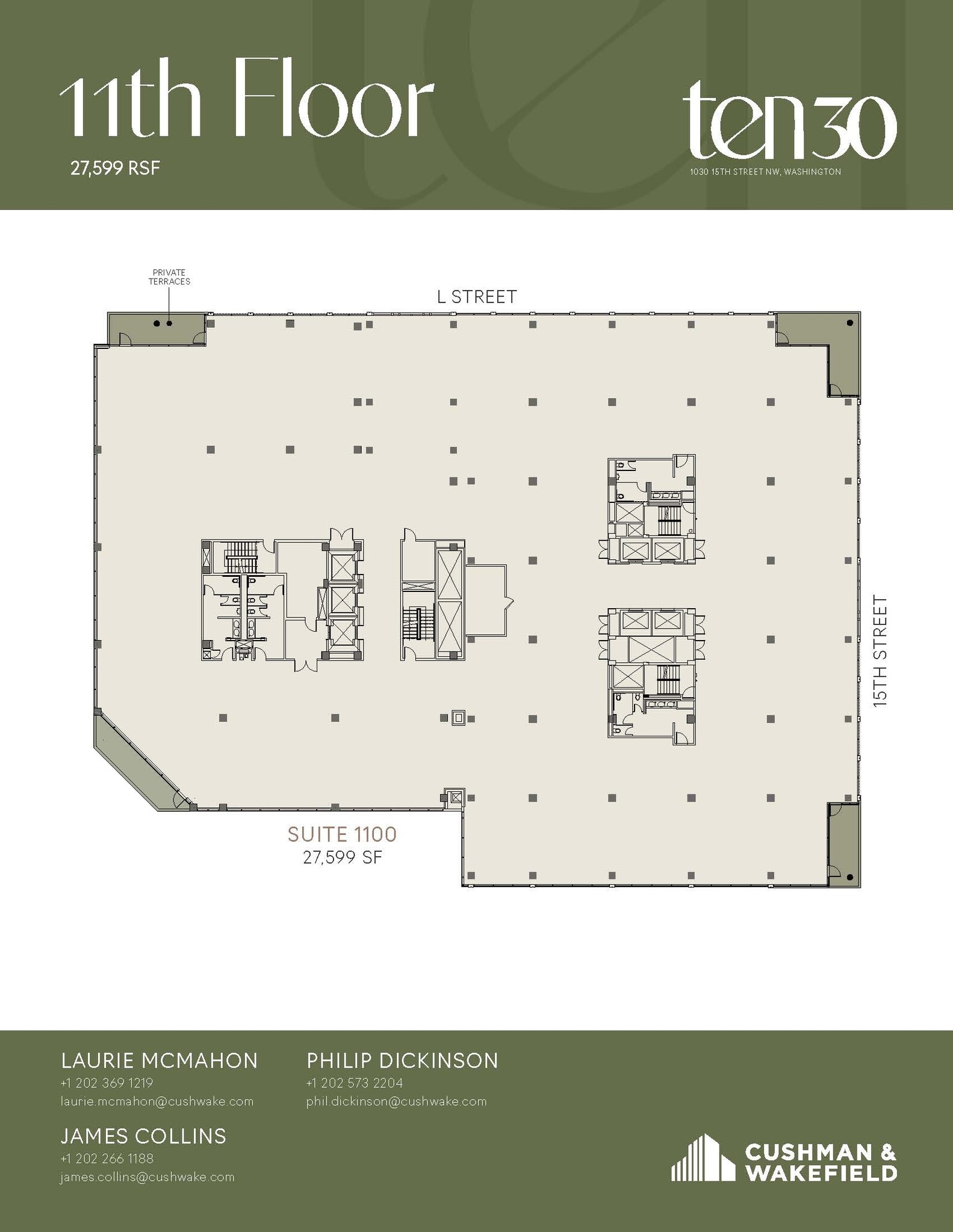 1030 15th St NW, Washington, DC for lease Floor Plan- Image 1 of 1
