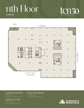 1030 15th St NW, Washington, DC for lease Floor Plan- Image 1 of 1