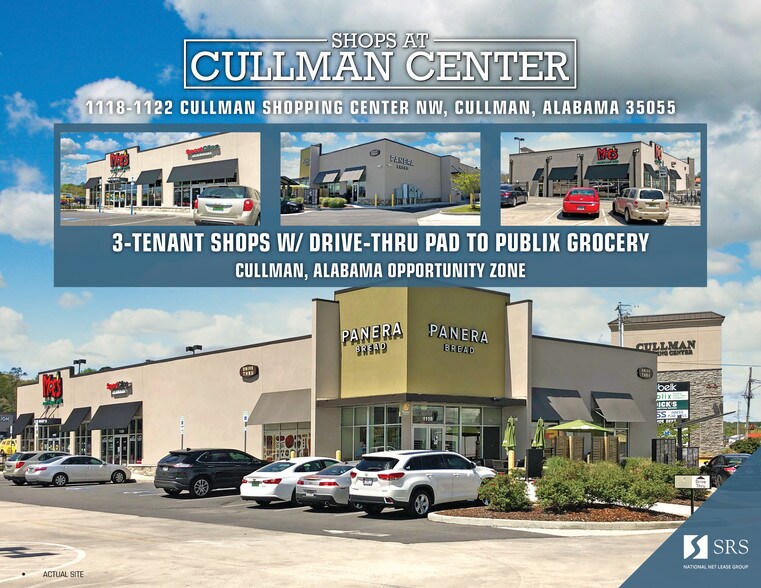 1118-1122 Cullman Shopping Ctr NW, Cullman, AL for sale - Building Photo - Image 1 of 1