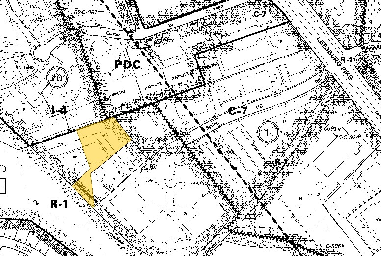 1604 Spring Hill Rd, Vienna, VA for lease - Plat Map - Image 2 of 19