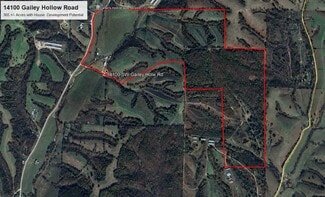 More details for 14100 Gailey Hollow Rd, Siloam Springs, AR - Land for Sale