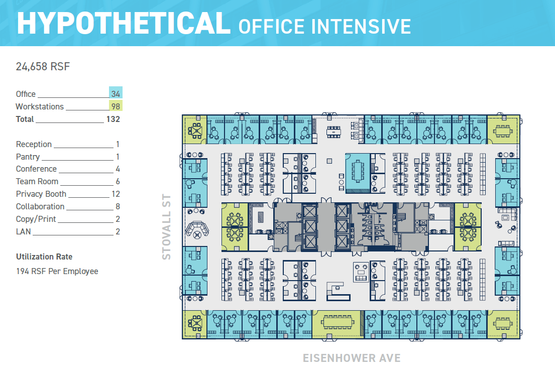 2461 Eisenhower Ave, Alexandria, VA for lease Floor Plan- Image 1 of 3