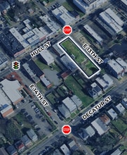 1300 Hull St, Richmond, VA - AERIAL  map view