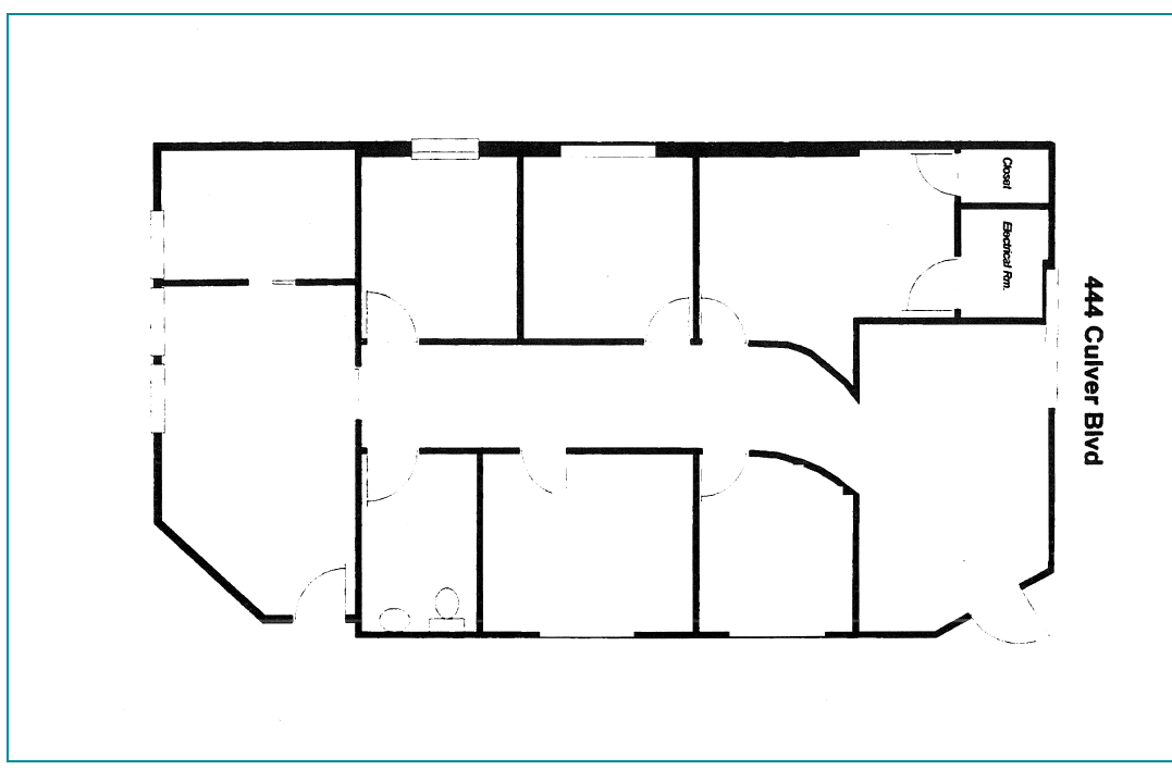 444 Culver Blvd, Playa Del Rey, CA for lease Floor Plan- Image 1 of 7