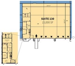 151 Regal Row, Dallas, TX for lease Floor Plan- Image 1 of 1