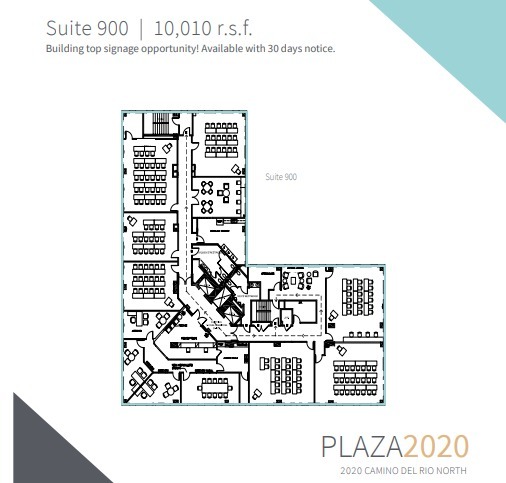 2020 Camino Del Rio N, San Diego, CA for lease Floor Plan- Image 1 of 1