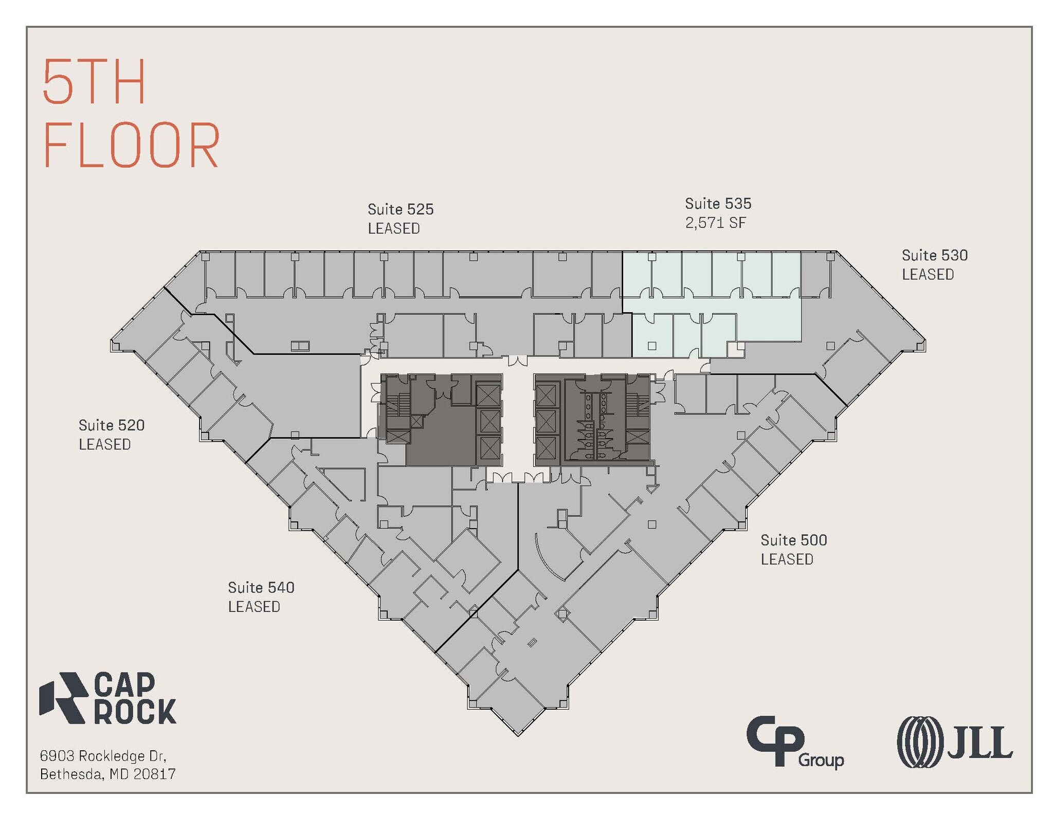 6903 Rockledge Dr, Bethesda, MD for lease Floor Plan- Image 1 of 1