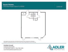 7331-7399 Davie Road Ext, Hollywood, FL for lease Floor Plan- Image 1 of 9