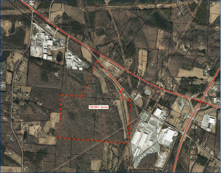 0 Clarksbury Church Rd, Thomasville, NC for sale - Aerial - Image 1 of 3