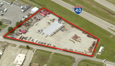 1900 SW 27th St, El Reno, OK for lease Aerial- Image 2 of 5