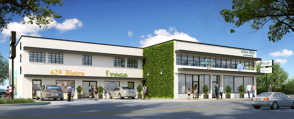 629-633 W 19th St, Houston, TX for lease - Building Photo - Image 1 of 2