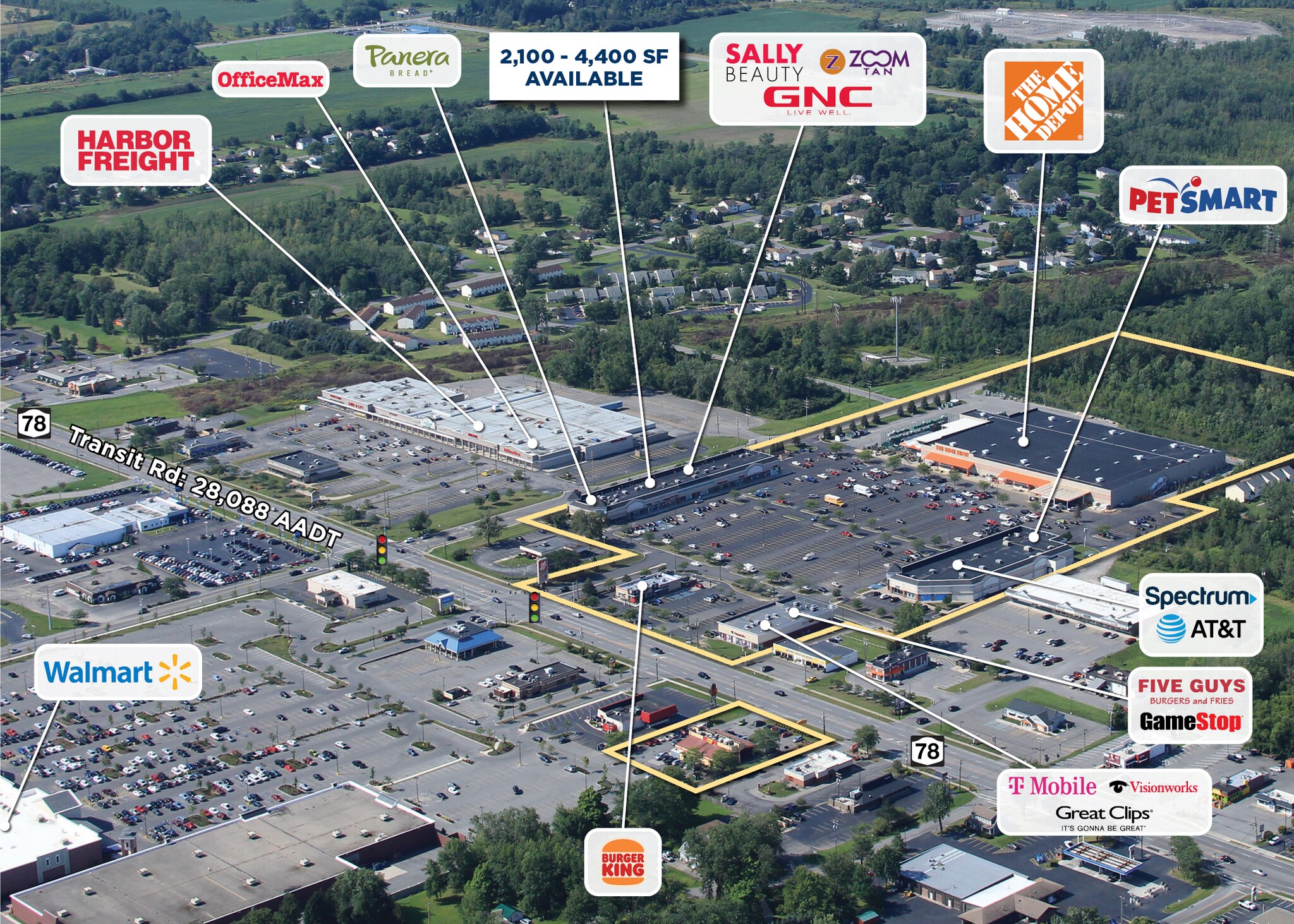 5730 S Transit Rd, Lockport, NY 14094 Home Depot Plaza