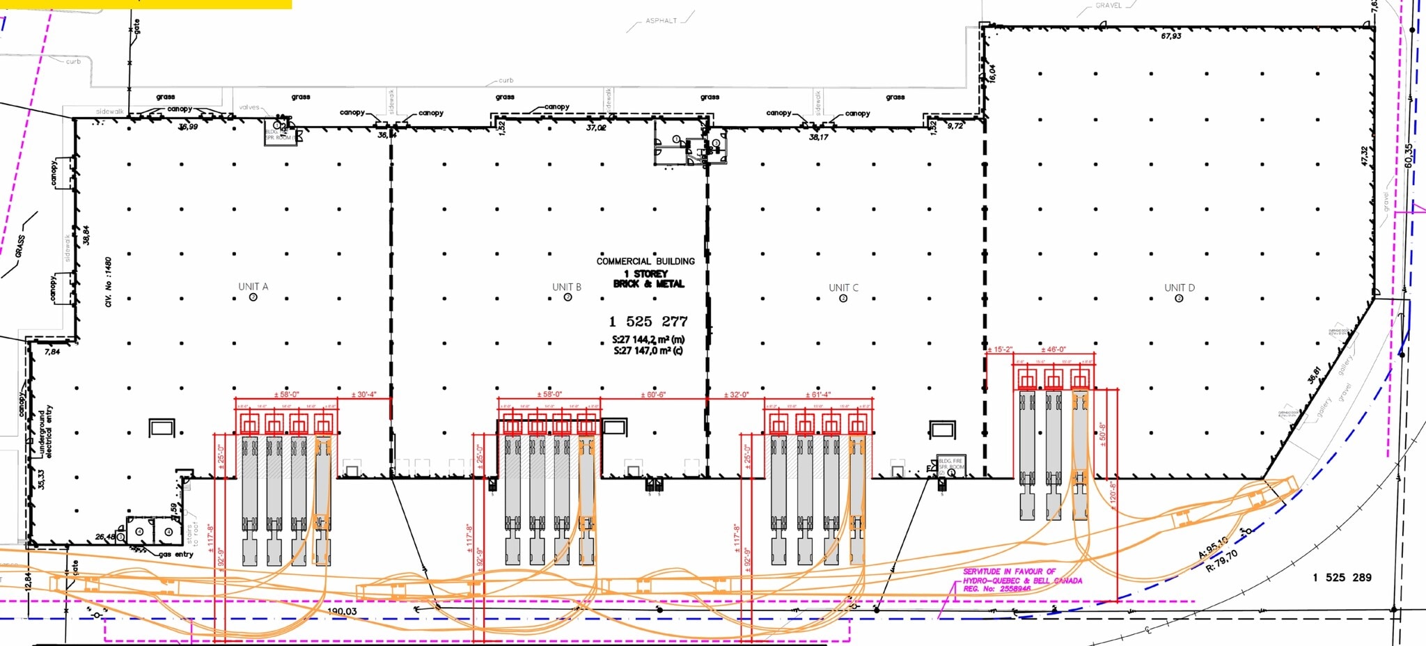 1480-1550 Rte Transcanadienne, Dorval, QC for lease Site Plan- Image 1 of 1