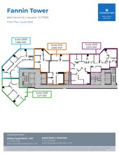 6624 Fannin St, Houston, TX for lease Floor Plan- Image 1 of 1