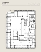 613 Abbott St, Detroit, MI for lease Floor Plan- Image 1 of 1