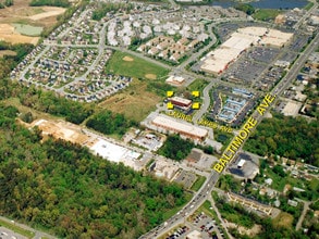 13900-13902 Laurel Lakes Ave, Laurel, MD - AERIAL  map view