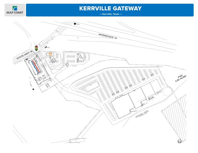 Signey Baker Street, Kerrville, TX for lease - Site Plan - Image 3 of 3